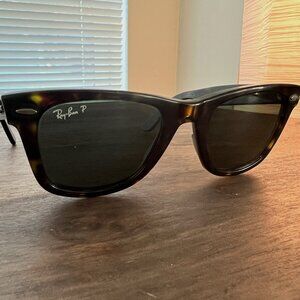 Rayban Original Wayfaer Tortoise Polarized RB 2140 902/58 50022 3p